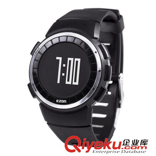 跑步手表系列 EZON宜准防水跑步表计步测速运动户外电子表卡路里手表穿戴设备