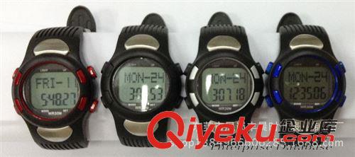 电子表 现货批发 淘宝店主必备爆款3D计步器手表测心率手表P3043四色