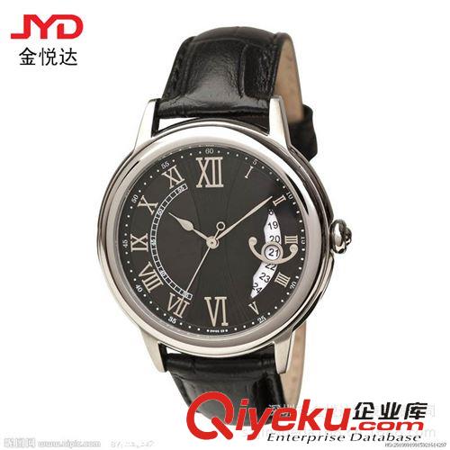 机械表 金悦达钟表厂 专业生产 单日历 黑色 品牌商务全自动男士机械手表