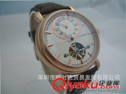 机械手表 深圳丹士顿钟表厂定制加工礼品手表 gd机械手表 厂家现货批发
