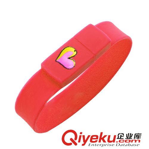 硅胶手环 硅胶制品厂家直销彩色硅胶手环式U盘套 滴胶/印刷手腕带USB套