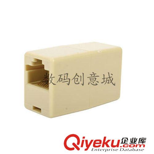 电脑连接线 RJ45网络直通头 网络连接头  网线延长头 网线连接器