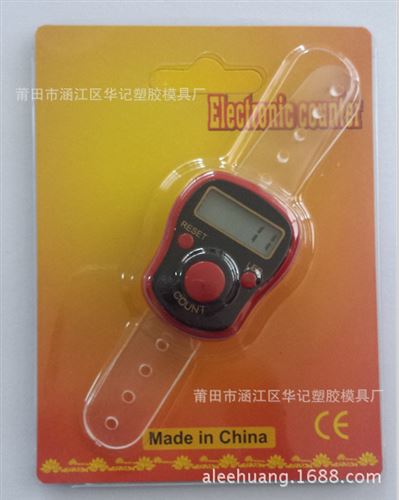 hand tally counter 计数器 新款七彩LED夜光 念佛计数器 手指计数器 戒指计数器 厂家直销