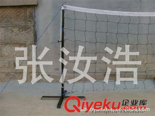 球网 厂家低价供应便携式移动伸缩羽毛（排）球网架