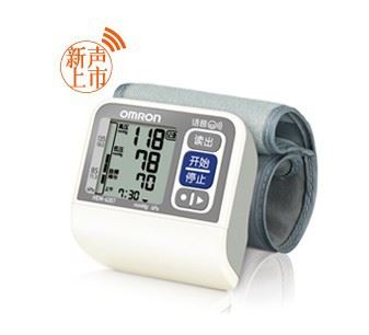 欧姆龙电子血压计 【zp 低价】欧姆龙语音血压计HEM-6207 腕式血压计 电子血压计