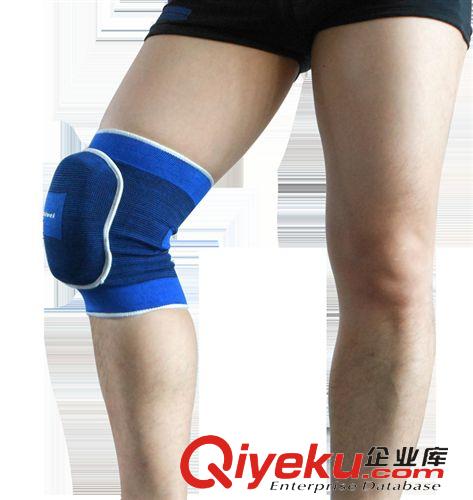护具系列 精品凯威0738彩色海绵护膝 透气吸汗运动护膝自行车篮球溜冰护膝