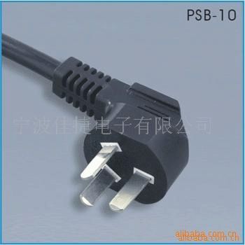 国标CCC认证电源线 中国标准三芯插头 CCC电源线插头