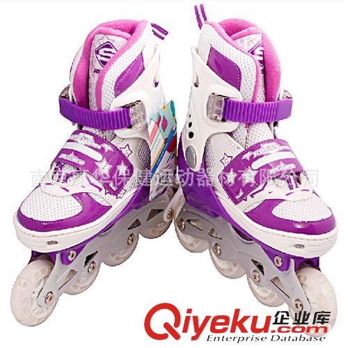 轮滑、速滑 【爆款、zp、混批】狮普高(Super-K)可调旱冰鞋SRO0802