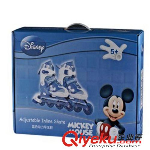 冰鞋 【热销zp混批】迪士尼(Disney) 米老鼠蓝色动力旱冰鞋DC2001-A