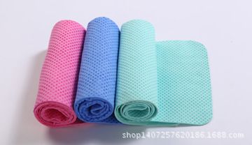 运动毛巾 代理韩国原装进口 ICE COOL TOWEL 清热解暑运动冰巾 袋装