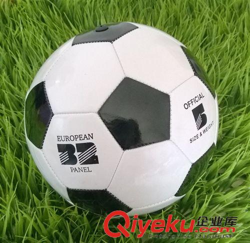 足球 zp5号亮面黑白  、彩色 PVC 单层机缝足球 混色 厂家直销