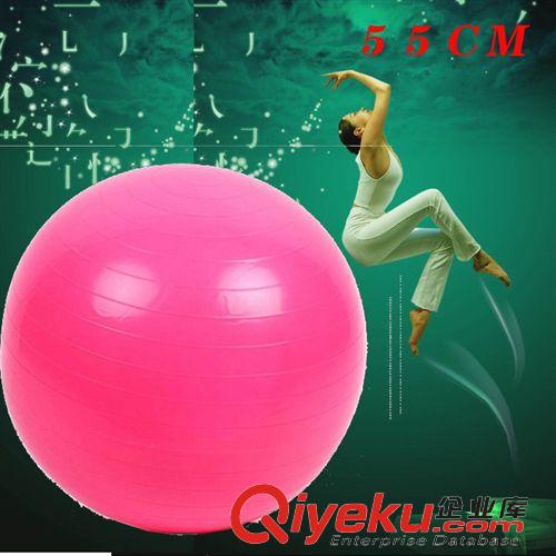 瑜伽球 瑜伽健身球 55CM  厂家直销健身am球 多色，单件可混批