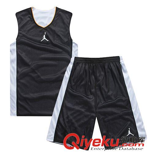 篮球服 批发定制各种球队的球服套装无袖男士运动篮球服欧美出口订单定制
