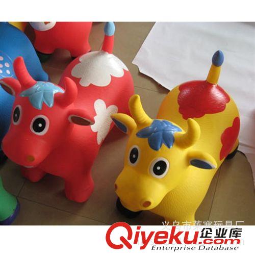 pvc 义乌厂家订做充气玩具动物 儿童跳跳马 环保材料 益智玩具 dz2749