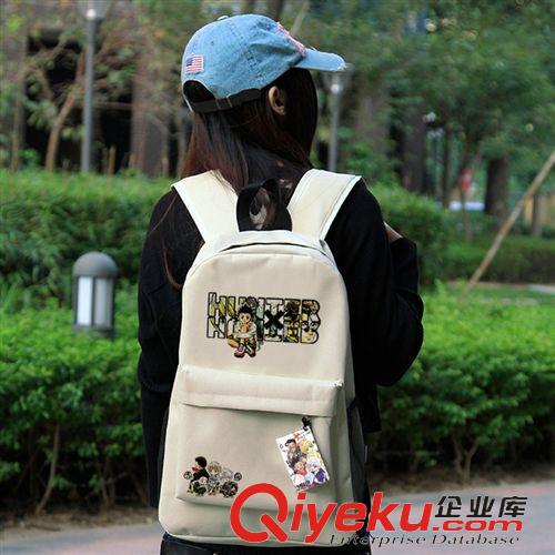 Q-全职猎人 漫导士 全职猎人小杰奇犽酷拉皮卡雷欧力 双肩背包书包动漫包包