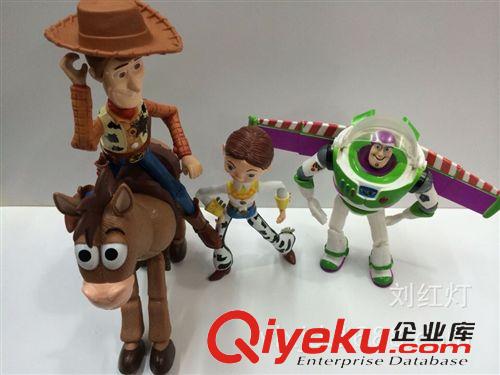 2014年12月份新产品 批发动漫迪士尼 玩具总动员3 巴斯光年 胡迪警长毛驴 4款全套