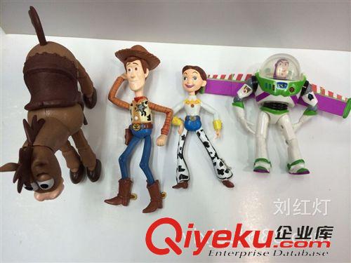 2014年12月份新产品 批发动漫迪士尼 玩具总动员3 巴斯光年 胡迪警长毛驴 4款全套