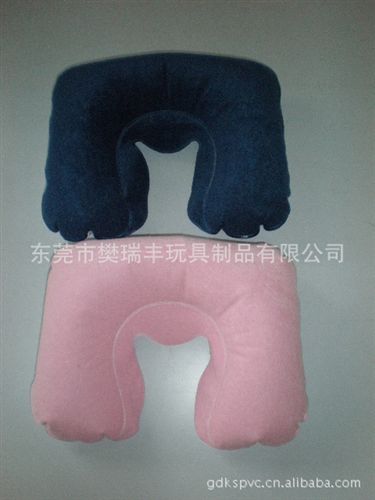 充气枕头/脖枕 供应PVC充气枕 PVC充气船 PVC充气手掌 PVC充气玩具