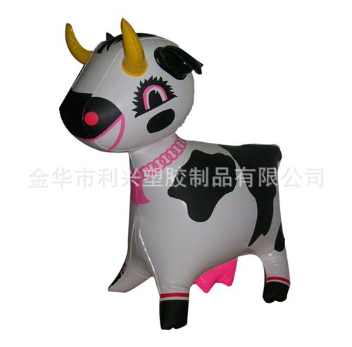 充气小动物 PVC儿童充气奶牛 充气奶牛 PVC充气奶牛