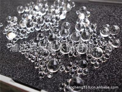 水晶玻璃珠系列 厂家供应各种规格透明无色实心玻璃珠批发订做均可