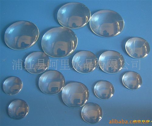 水晶半球 批发供应透明无色水晶半球各种规格