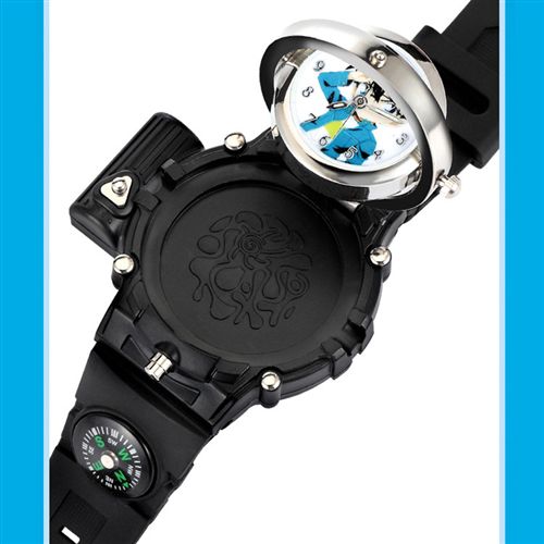 手表类 动漫手表 柯南手表 名zt柯南旋转激光手表 多色可选