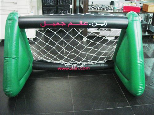PVC充气足球门/充气运动用品 PVC吹气球门，PVC充气足球门、充气足球，充气足球门架子