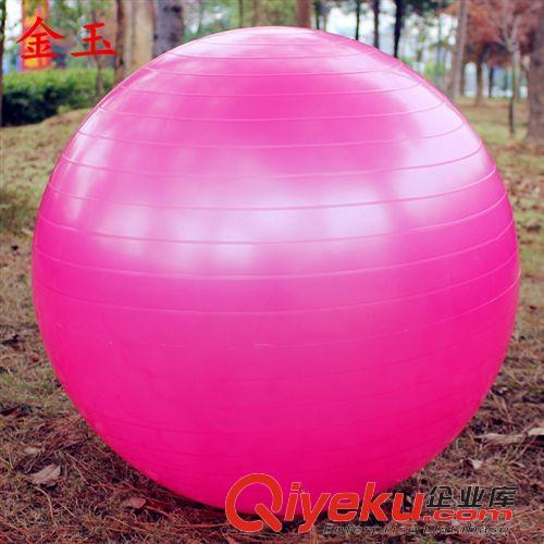 精品推荐 厂家直销 防爆加厚瑜伽球75cm pvc健身瑜伽球