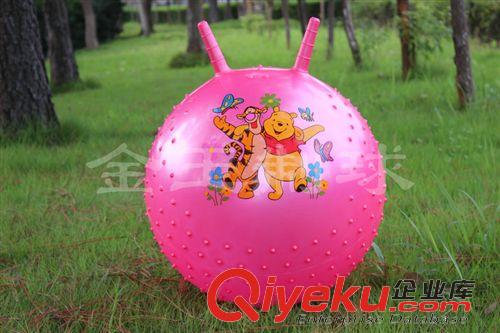羊角球 批发供应65cm羊角球 zp加厚充气羊角球 儿童pvc充气跳跳羊角球