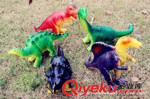 搪胶玩具 厂家直销搪胶 恐龙公仔玩具捏叫发声玩具 恐龙悠嘻公仔 玩具恐龙