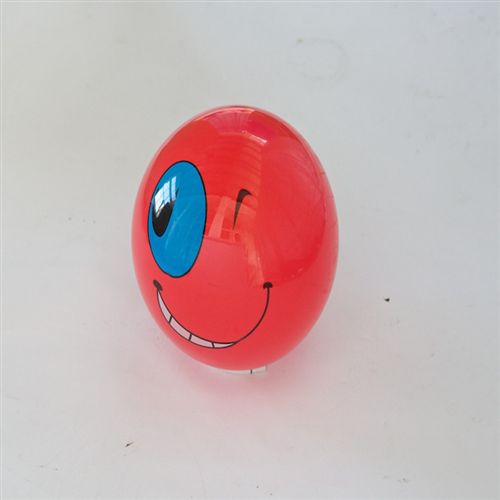 单印球 厂家批发供应PVC卡通玩具贴标球 大标球 新款8寸贴标球