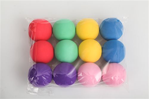 球类玩具 直销多种单色球 橡胶发泡海洋球 波波球 EVA球 彩色海洋球批发