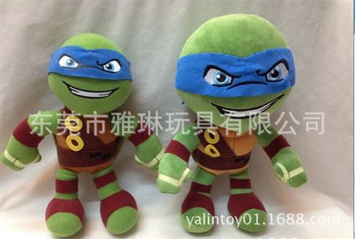 YL-01动漫、企业吉祥物 卡拉梦 东莞厂家专业定忍者神龟毛绒玩具 乌龟