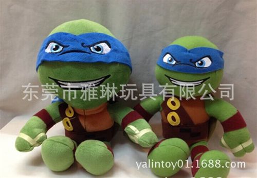 YL-01动漫、企业吉祥物 卡拉梦 东莞厂家专业定忍者神龟毛绒玩具 乌龟