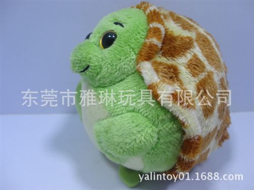 YL-01动漫、企业吉祥物 东莞厂家设计生产数码印图案乌龟毛绒玩具 可供外贸