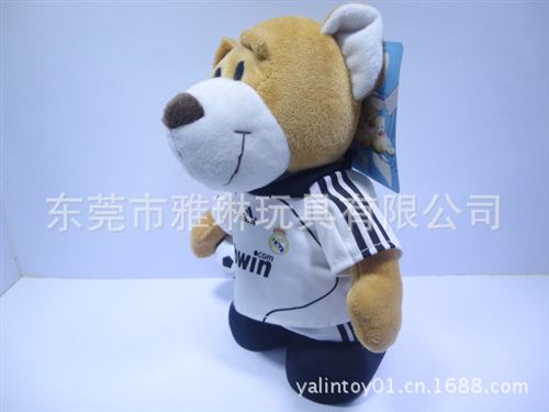 YL-01动漫、企业吉祥物 东莞厂家专业定做 毛绒玩具 巴塞罗那吉祥物 狮子 外贸玩具