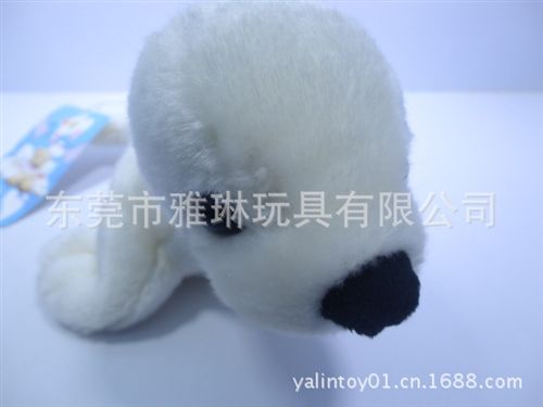 动物玩具 东莞厂家专业设计生产 毛绒玩具 PV绒海豹海狮海象 可外贸