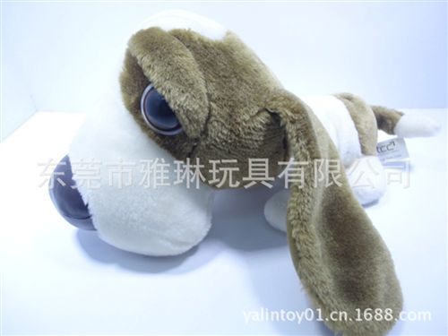 动物玩具 东莞厂家专业定做 毛绒狗 质量可靠