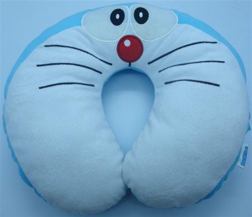 卡通颈枕 午睡枕 毛绒玩具  超可爱哆啦A梦猫形象颈枕
