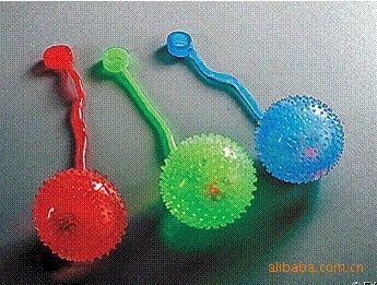 面条球水球系列 批发供应TPR面条充气球/TPR进口环保材料/TPR闪光毛毛球