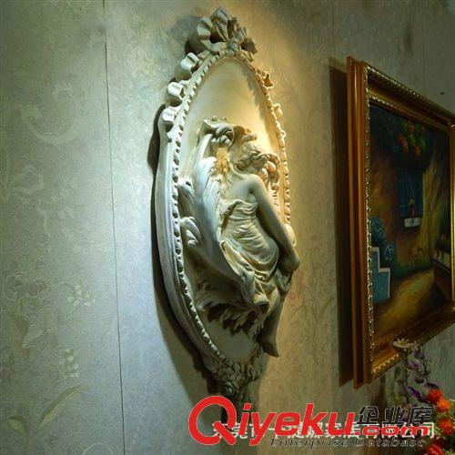 按材质工艺分类 《卡提娜》katina 欧式浮雕墙面走廊人物女款挂件壁挂 壁饰