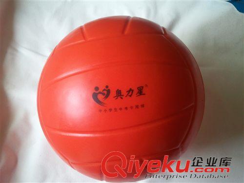 实心球、训练产品 厂家供应软式排球/奥力星/中小学达标专用球/免充气球/PU海绵球