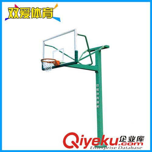 篮球器材 生产供应 地埋方管篮球架SLJ-7 双爱品牌重点推荐款