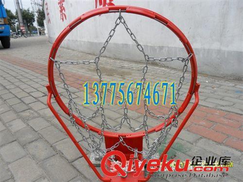 球网 加粗6挂钩金属篮球网，支持投篮，室外长久耐用，不锈篮球网