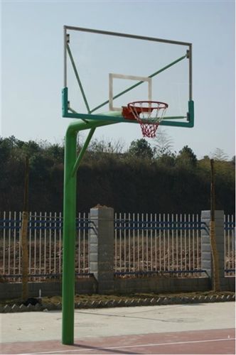 运动场馆,场地 沈阳威之杰体育-篮球架系列,地埋方管篮球架,固定式单臂篮球架