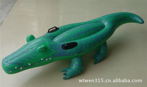 充气动物座骑，海洋动物座骑 格萨订做批发PVC充气动物浮排 6P环保PVC海龟鳄鱼海豹可加印LOGO