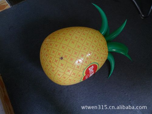 充气水果系列 广东专业生产 销售 PVC充气菠萝 充气水果 PVC充气仿真菠萝