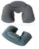 1、充气枕头、抱枕、颈枕 供应植绒充气枕头 可以丝印LOGO吹气枕头（深圳西乡）