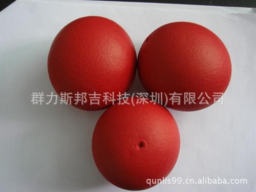 球类玩具 厂家直销 红鼻子海棉球/海棉浸胶球/泡油海棉球 小丑鼻海绵