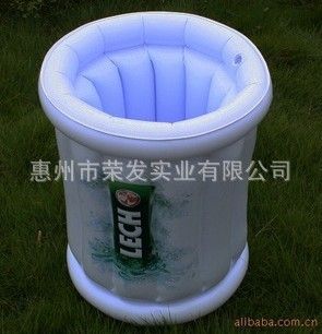 充气冰桶、杯座 厂家直销PVC充气冰桶